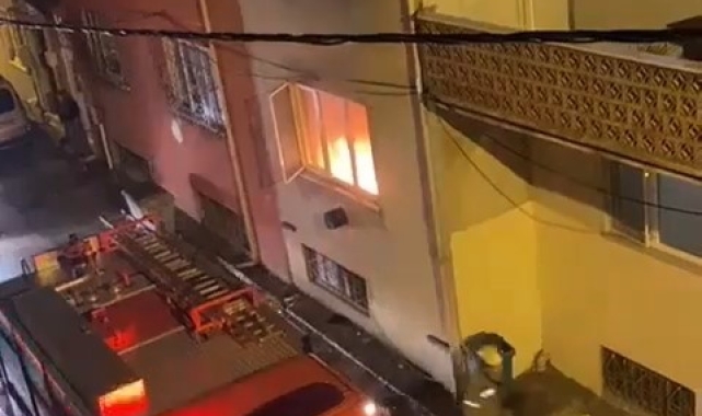 Eşiyle tartıştı, evi ateşe verdi