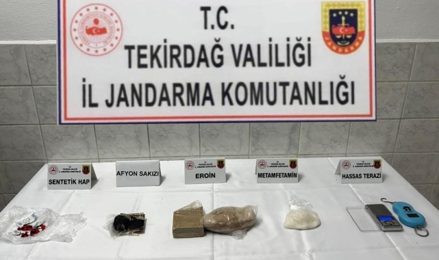 Evinde uyuşturucu ele geçirilen şahıs tutuklandı