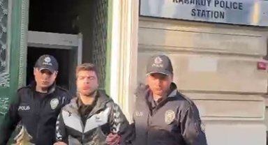 Filistin'e destek yürüyüşünden dönen vatandaşa yumrukla saldıran şüpheli tutuklandı