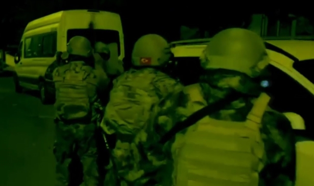 Gaziantep'te terör örgütü propagandasına şafak operasyonu: 5 gözaltı