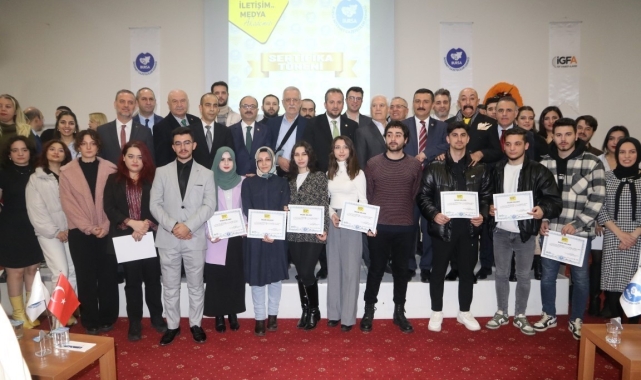Genç gazeteciler sertifikalarını aldı