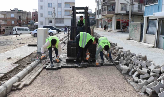 Haliliye'de üst yapı çalışmaları sürdürülüyor