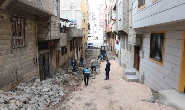 Haliliye'de üstyapı için tüm ekipler sahada