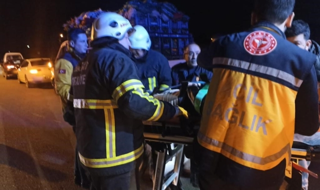 Hatay'da kontrolden çıkan araç bahçeye uçtu: 6 yaralı
