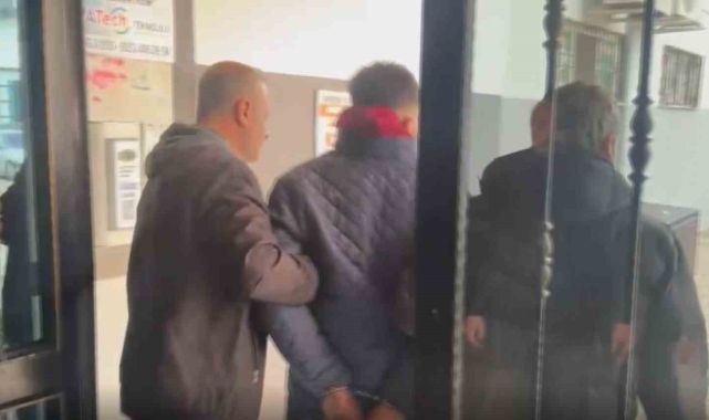 Hırsızlık için girdiği evde suçüstü yakalandı