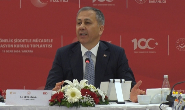 İçişleri Bakanı Yerlikaya: "2023 yılında üzülerek ifade ediyorum ki 300 kadın şiddet kurbanı oldu"