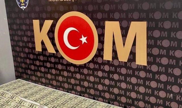 İş yerine sahte bin 200 ABD doları vermek isterken yakalandı