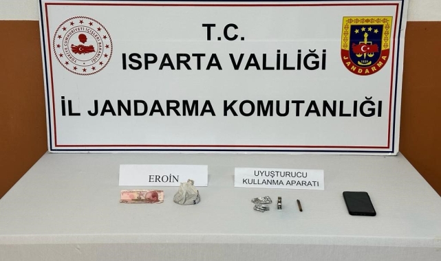 Isparta'da uyuşturucu operasyonu: 1 kişi tutuklandı