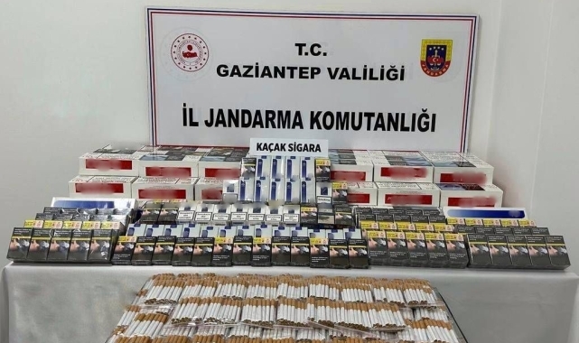 Jandarmadan 660 bin TL değerinde kaçak sigara operasyonu: 20 şahıs yakalandı