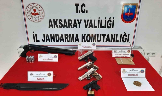 Jandarmadan uyuşturucu operasyonu: 1 gözaltı