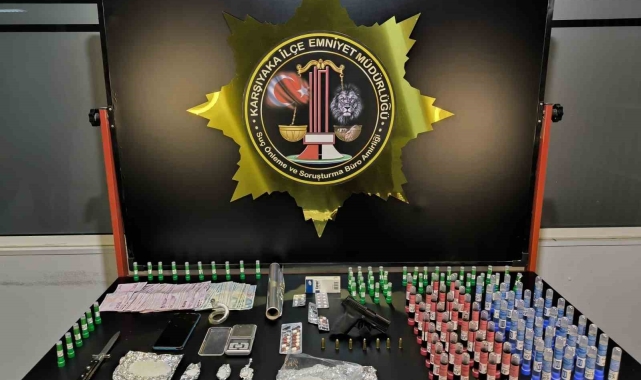 Kadına şiddet ihbarından uyuşturucu ticareti çıktı
