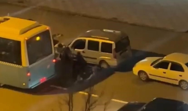 Kahramanmaraş'ta bıçaklı kavga kamerada