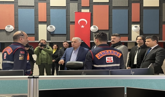Karadeniz'de yeni yıla görev başında giren personel ziyaret edildi