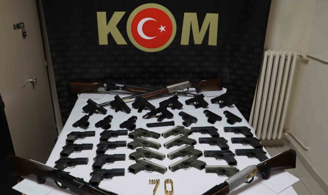 Karaman'da silah operasyonu: 4 tutuklama