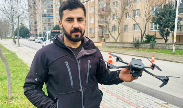 Kaybolan dronun sahibi bulundu
