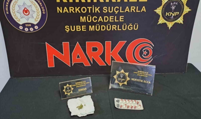 Kırıkkale'de uyuşturucu operasyonu: 1 tutuklama, 13 adli işlem
