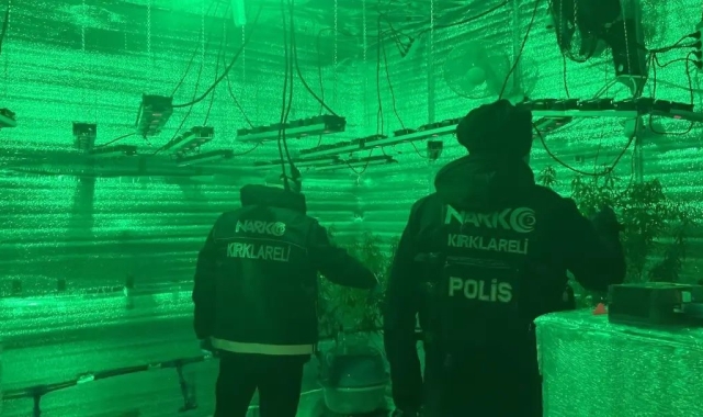 Kırklareli'de 1 milyon 640 bin lira değerinde esrar ele geçirildi