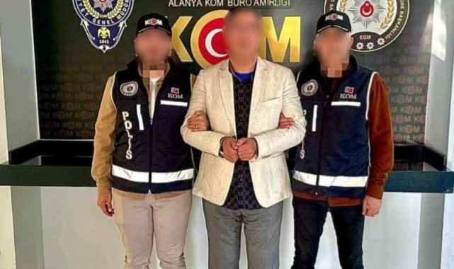 Kırmızı bültenle aranan şahıs Antalya'da yakalandı