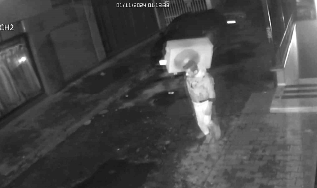 Klima ünitesini çaldı, yakalanınca "Şeytana uydum" dedi