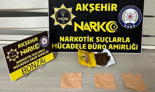 Konya'da uyuşturucu operasyonu: 1 tutuklama