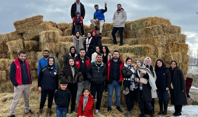 Köyü hayatını yaşayarak öğrendiler