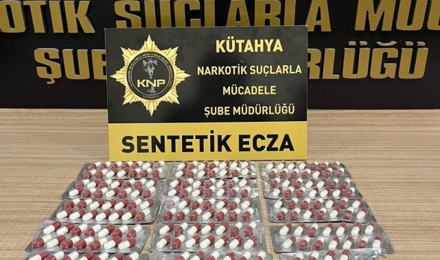 Kütahya'da 5 kişiye uyuşturucu madde satan 1 kişi tutuklandı