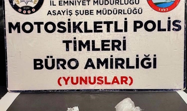 Kütahya'da Yunus Timlerince bir kişiden uyuşturucu madde ele geçirildi