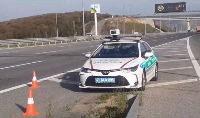 Kuzey Marmara Otoyolu'nda hız sınırını aşan sürücülere 13 milyon 249 bin 523 TL ceza