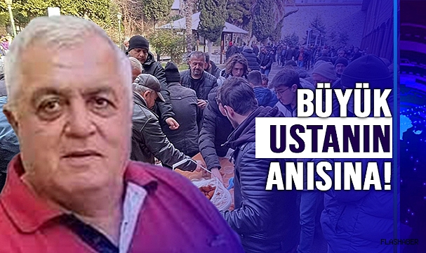 LEVENT BEKTAŞ ANISINA TATLI DAĞITILDI
