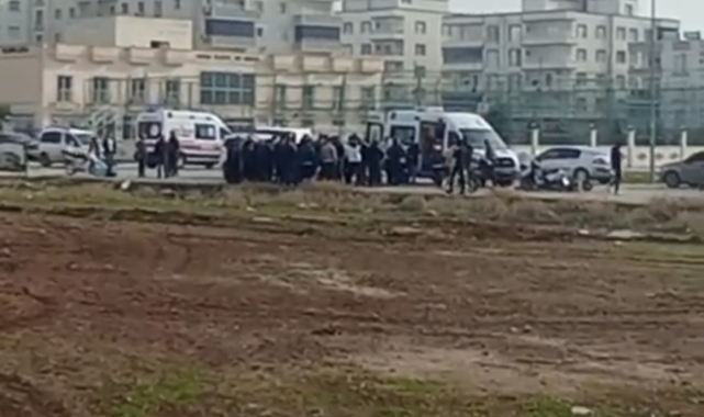Mardin'de otomobil ile motosiklet çarpıştı, 1 ağır yaralı