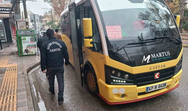 Mardin'de zabıta ekipleri denetimlerini sürdürüyor