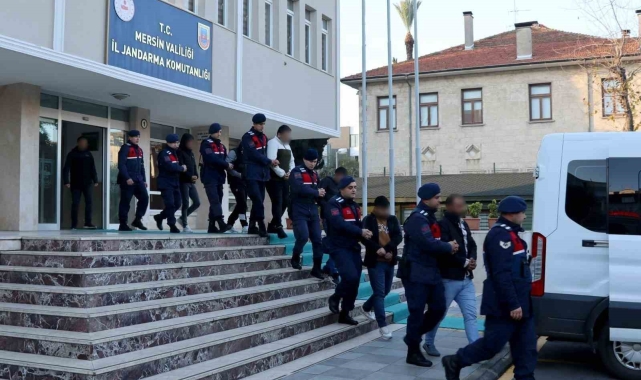 Mersin'de terör örgütü PKK operasyonu: 7 şüpheli yakalandı