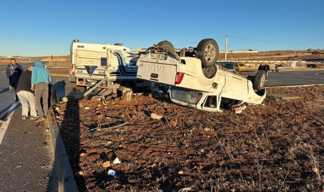 Midyat'ta trafik kazası: 4 yaralı