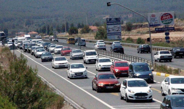 Muğla'da araç sayısı üç ayda 15 bin 173 arttı
