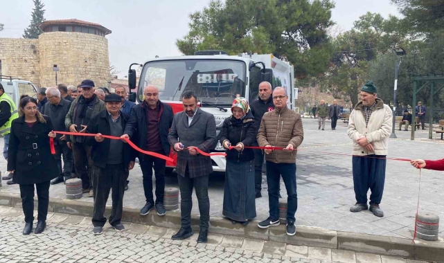 Mut Belediyesi araç filosuna çöp toplama aracı kazandırıldı