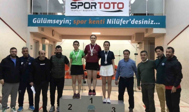 Nilüfer'de Squash Şampiyonası heyecanı