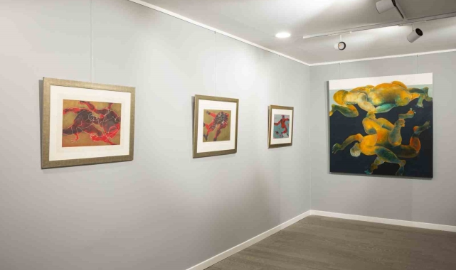 Oktay Anılanmert'in sergisi İş Sanat Ankara Sanat Galerisi'nde açıldı