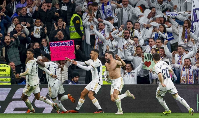 Real Madrid'den muhteşem dönüş