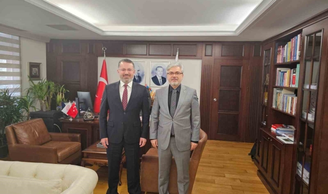 Rektör Kırışık Milli Eğitim Bakan Yardımcısı Yelkenci ile görüştü