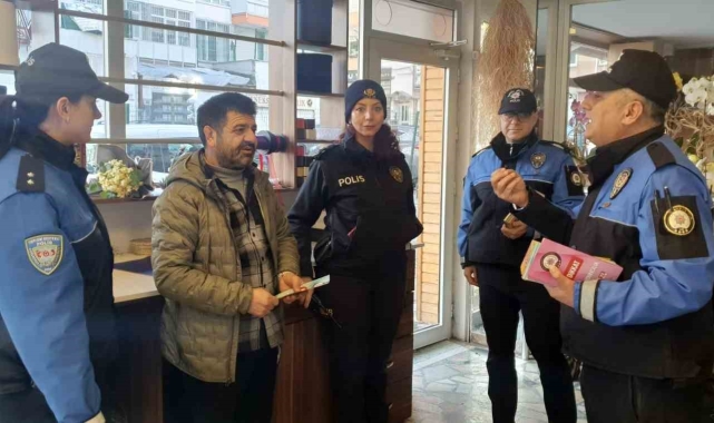 Samsun emniyeti, uyuşturucu ve kadına şiddete karşı bilgilendirdi