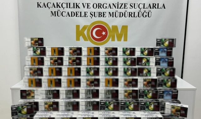 Samsun'da 40 bin sahte bandrollü makaron ele geçirildi