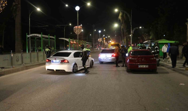 Şanlıurfa'da yılbaşı denetimi: 83 gözaltı
