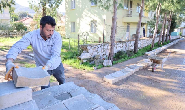 Selimiye'de spor alanı çalışması hız kesmiyor