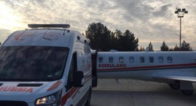 Siirt'te ambulans uçak, 40 günlük bebek için havalandı