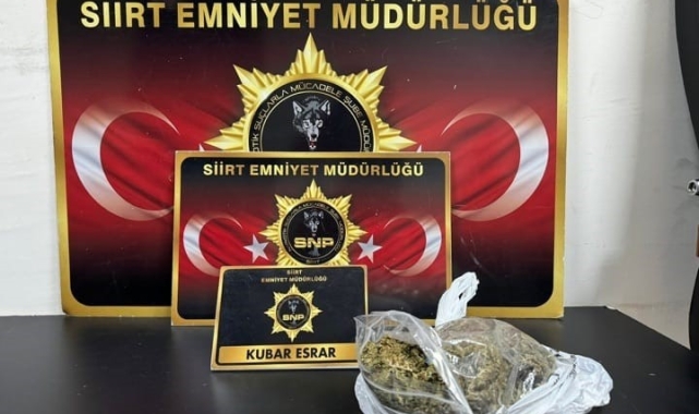 Siirt'te uyuşturucu operasyonunda 9 şüpheli yakalandı