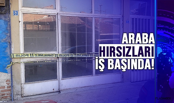 SİNOP’TA OTO HIRSIZLIĞI!