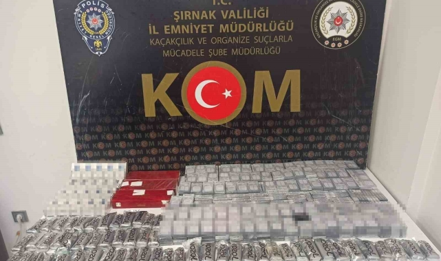 Şırnak'ta kaçakçılık ve asayiş operasyonu: 53 gözaltı