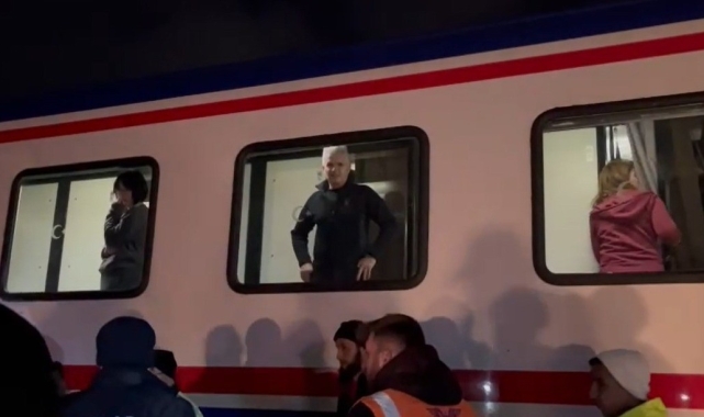 Tekirdağ'da meydana gelen tren kazasında 80 yolcu perona alındı
