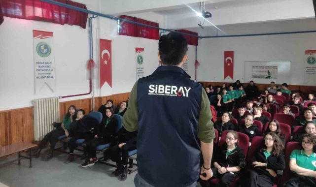 Tekirdağ'da öğrencilere siber güvenlik eğitimi