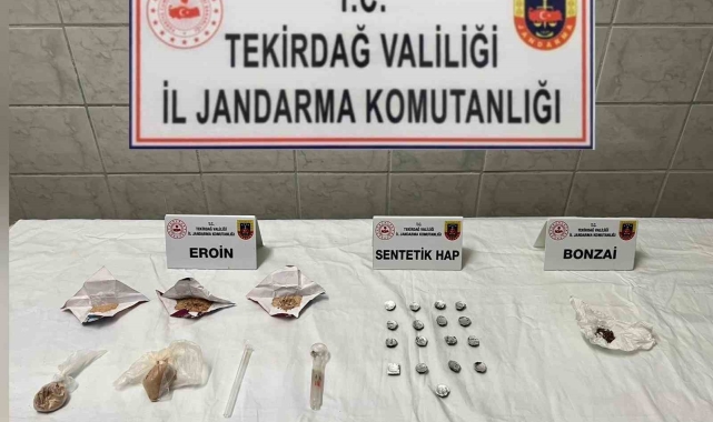 Tekirdağ'da uyuşturucu operasyonu: 3 gözaltı